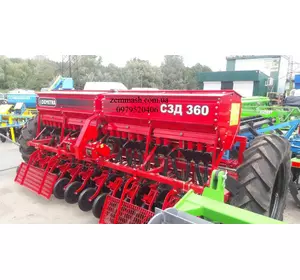 Сеялка СЗ-3.6 ( сошник со смещением, увеличенный бак,усил.рама) Сеялка СЗ-3.6 ( сошник со смещением, увеличенный бак,усил.рама)