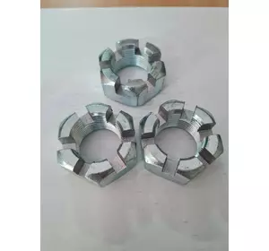 Гайка корончатая оси УДА (м30х2) Гайка корончатая оси УДА (м30х2)