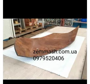 Отвал плуга винтовой толщина 8мм Отвал плуга винтовой толщина 8мм