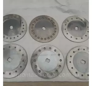 Диск высевающий 2,5×14 СУПН-8 нержавейка Урожай Диск высевающий 2,5×14 СУПН-8 нержавейка Урожай