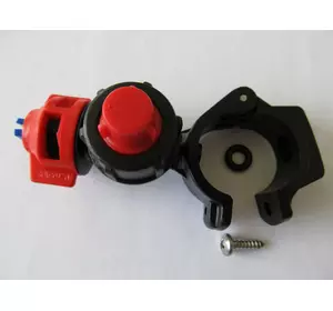 Форсунка с хомутом 25мм "Agroplast" Форсунка с хомутом 25мм "Agroplast"