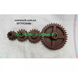 Комплект шестерен зубчатых тукового редуктора сеялки СУПН Комплект шестерен зубчатых тукового редуктора сеялки СУПН
