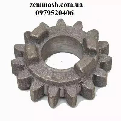 Зубчатка (шестерня) редуктора сеялки СЗ-3,6 (Z=15) СУВ 104А
