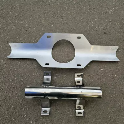 Дно туковой банки в сборе с козырьком нержавейка 509.046.4970 УПС Веста СУПН