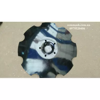 Диск ромашка 3490466 "Lemken Rubin" 6 отверстий / Лемкен Рубин.