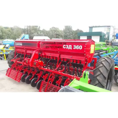 Сеялка СЗ-3.6 ( сошник со смещением, увеличенный бак,усил.рама)