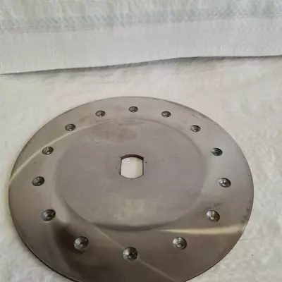 Диск высевающий 2.5х14 СУПН-8 нержавейка цельный Урожай