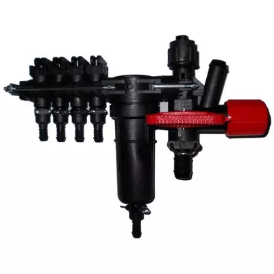 Распределитель-регулятор 4-х секц. ручной (пульт управления) "Agroplast"