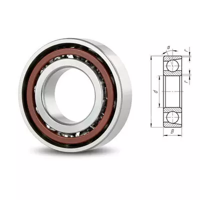 Высокооборотистый подшипник вентилятора 36207 СУПН, УПС, Веста