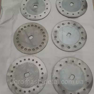 Диск высевающий сеялки СУПН 3х14,2,5х14,4,5х14 цельный нержавеющая сталь