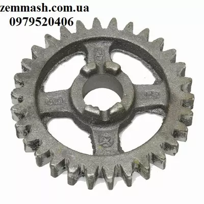 Колесо зубчатое редуктора сеялки СЗ-3,6 СУЛ 102Б Z=30 (туки)