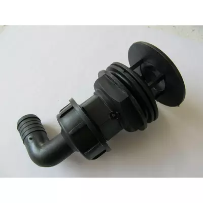 Колено всасывающее 25мм "Agroplast".