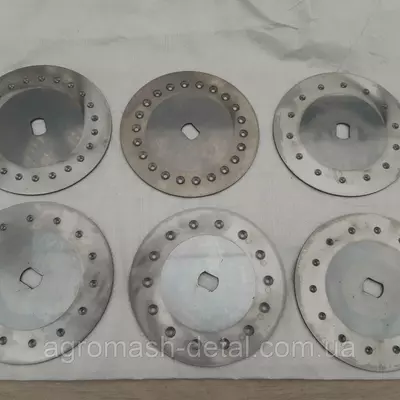 Диск высевающий 2,5×14 СУПН-8 нержавейка Урожай