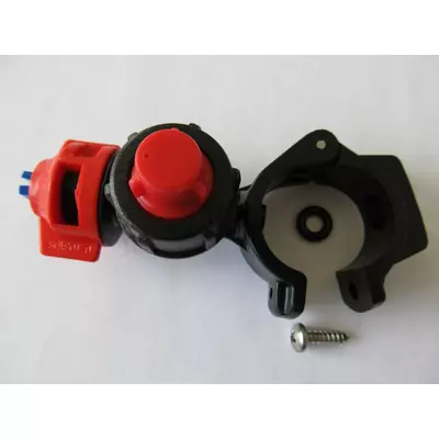 Форсунка с хомутом 25мм "Agroplast"