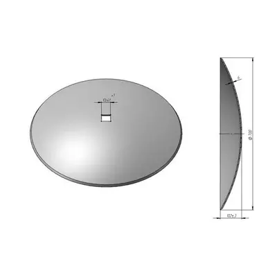 Диск солоха гладкий бор