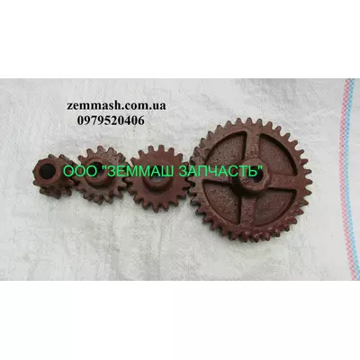 Комплект шестерен зубчатых тукового редуктора сеялки СУПН