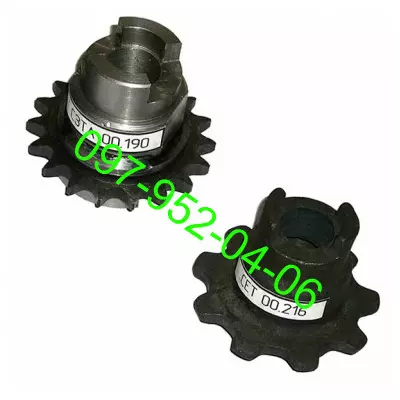 Звездочка среднего вала контрпривода СЗ-3,6 (Z=18, t=15.875) н/о